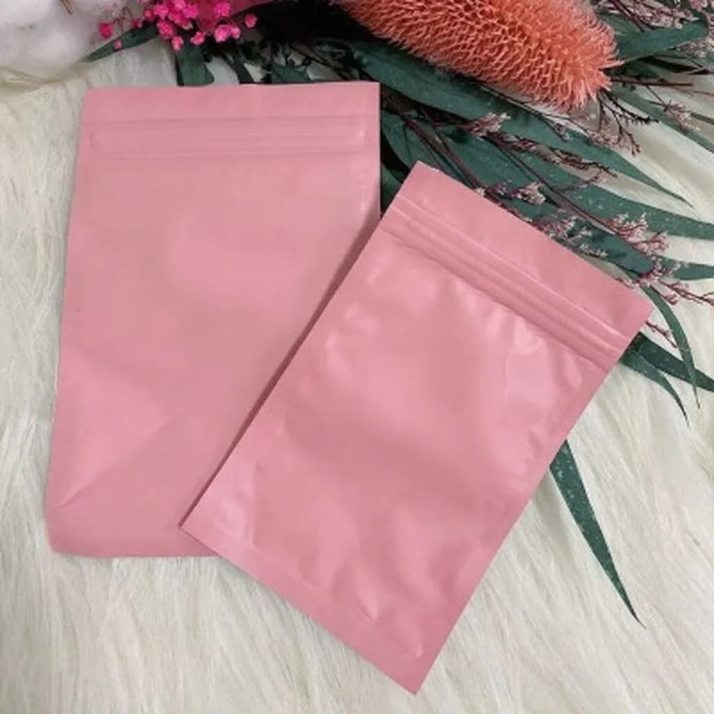 ネイルツール・プレスオンネイル用 フロスト加工ジップロックバッグ